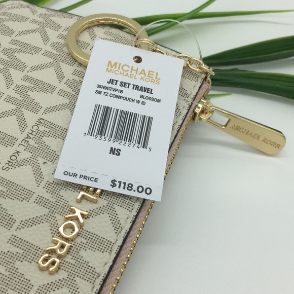 Jet Set Travel Sm TZ Coinpouch W ID Leather Blosso - Picture 8 of 8